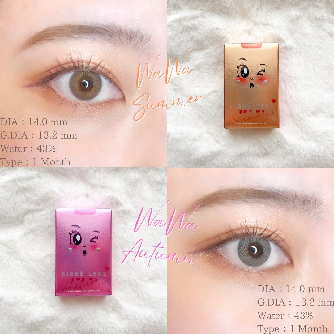 WaWa Series/Sisse Lens/カラーコンタクトレンズを使ったクチコミ(2枚目)