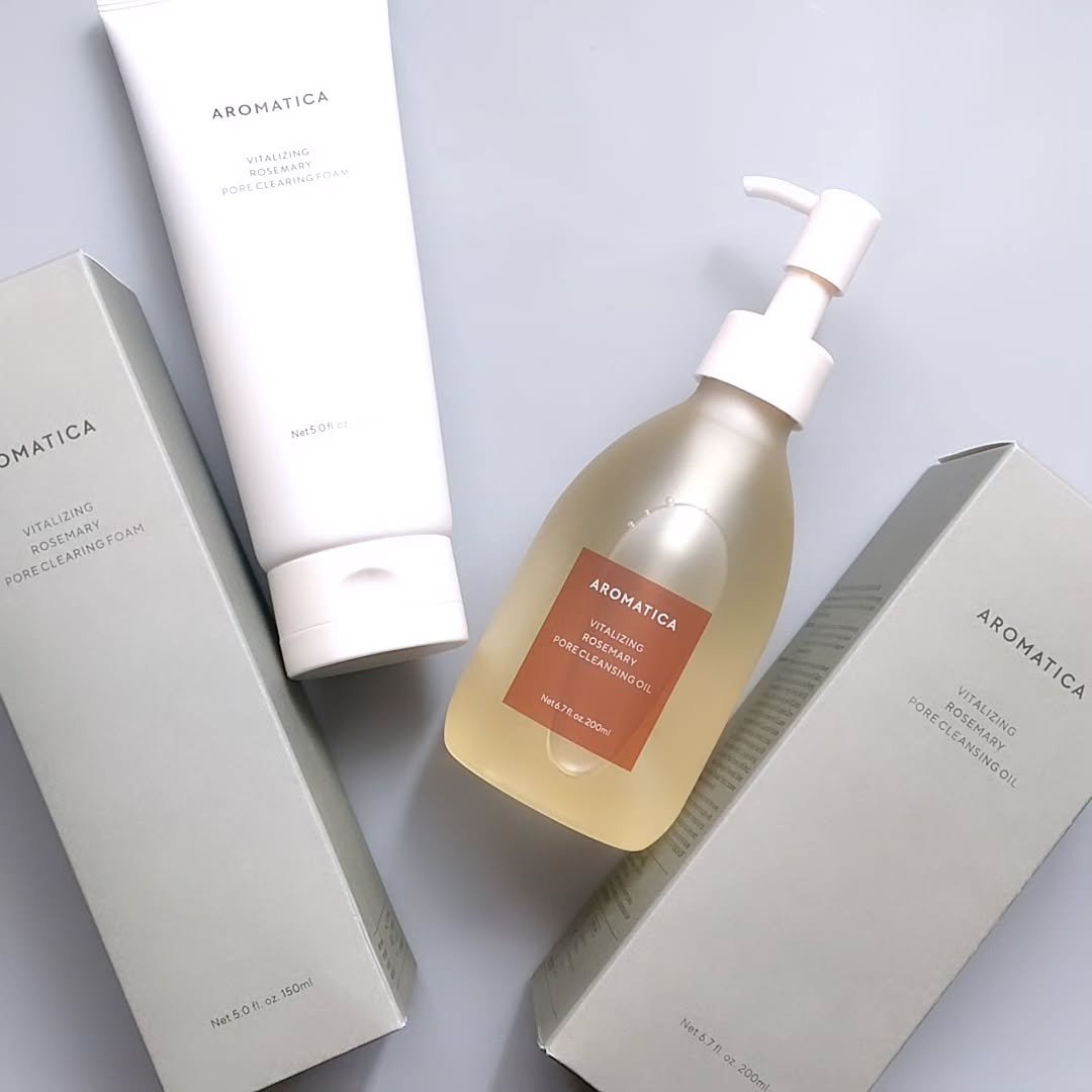 ローズマリークレンジングオイル/AROMATICA/オイルクレンジングを使ったクチコミ（1枚目）