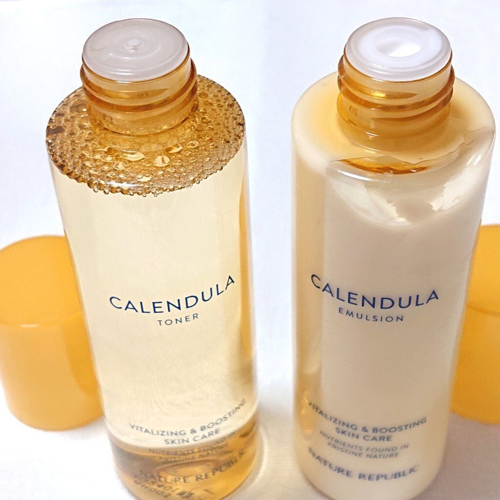 カレンデュラリリーフトナー/ネイチャーリパブリック/化粧水を使ったクチコミ(2枚目)