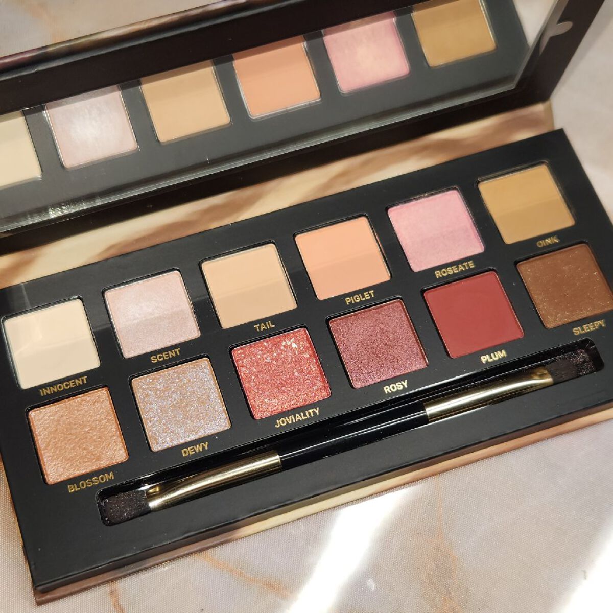 エクスプローラ12色 動物アイシャドウパレット/PERFECT DIARY/アイシャドウパレットを使ったクチコミ（2枚目）