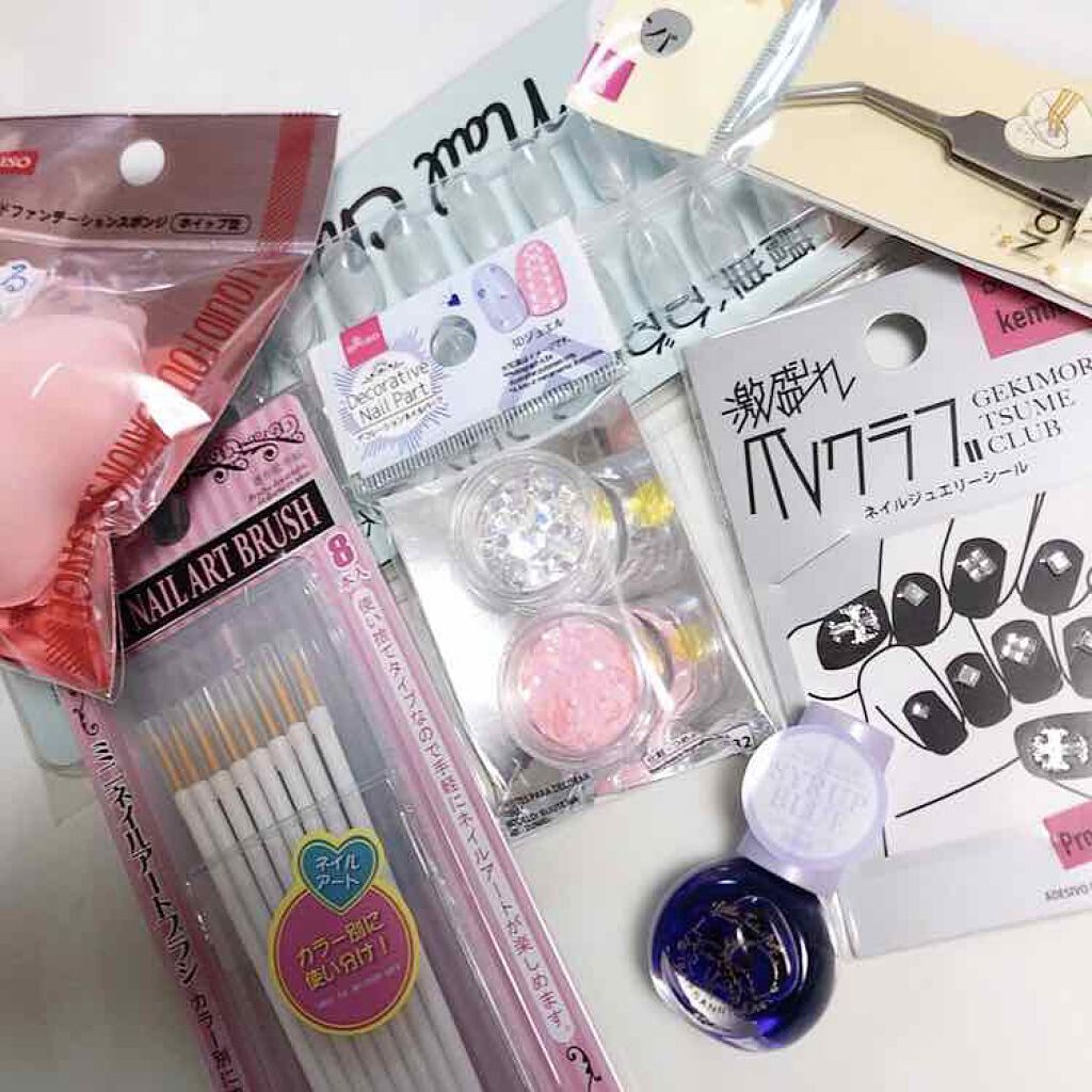 サンリオネイル/DAISO/マニキュアを使ったクチコミ（1枚目）