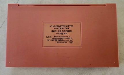 プロ アイ パレット/CLIO/アイシャドウパレットを使ったクチコミ(2枚目)