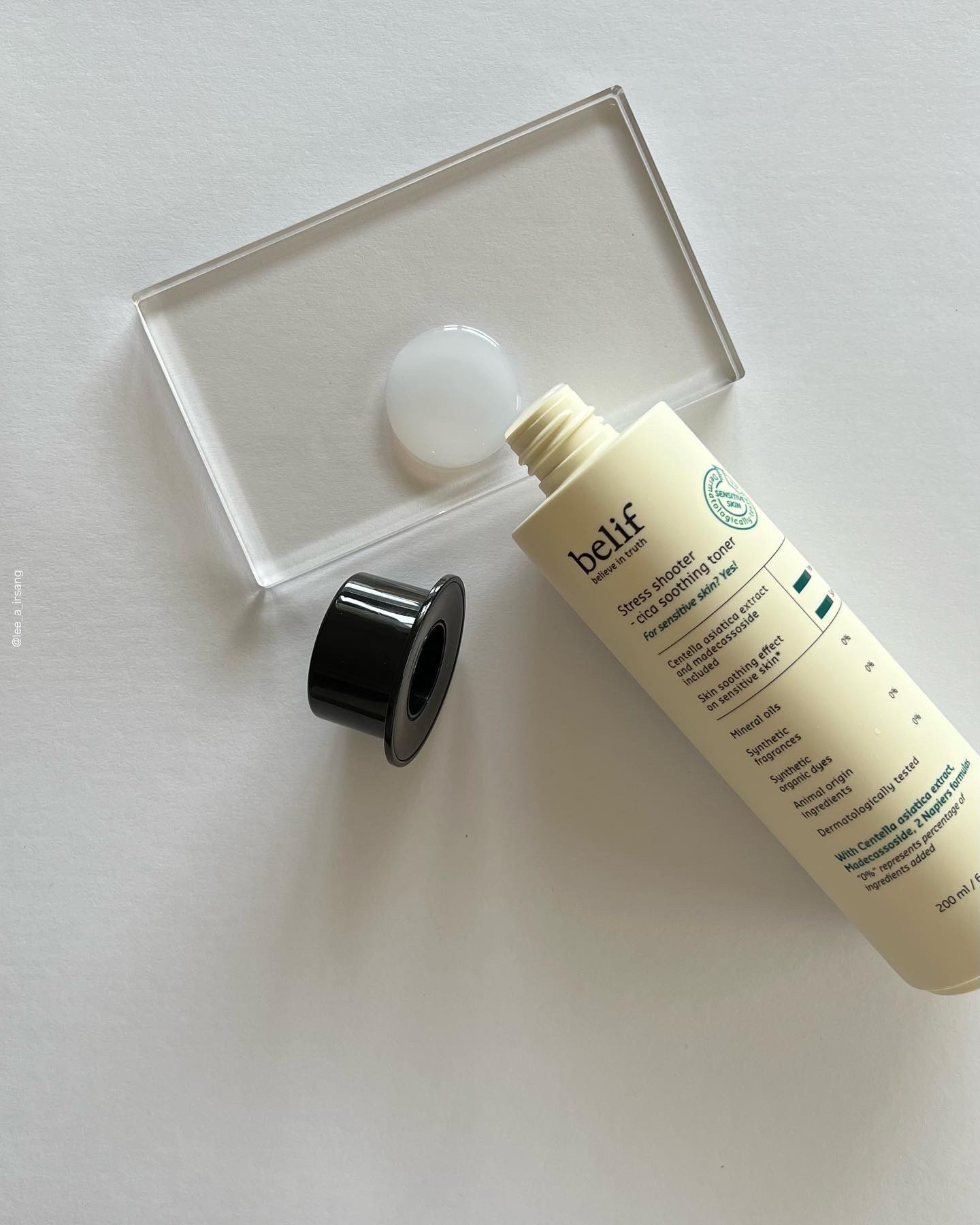 ストレスシューターシカスージングトナー /belif/化粧水を使ったクチコミ（2枚目）