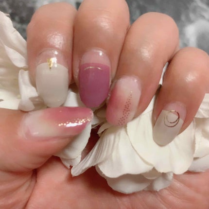 ジェルネイルシール/キャンドゥ/ネイルシールを使ったクチコミ(2枚目)