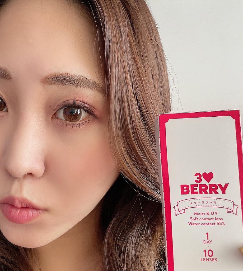 3loveberry（スリーラブベリー）/3loveberry/カラーコンタクトレンズを使ったクチコミ（1枚目）