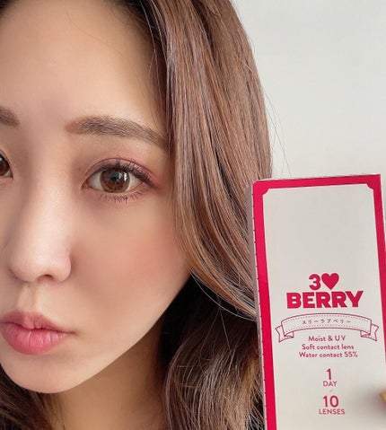3loveberry(スリーラブベリー)/3loveberry/カラーコンタクトレンズを使ったクチコミ(1枚目)