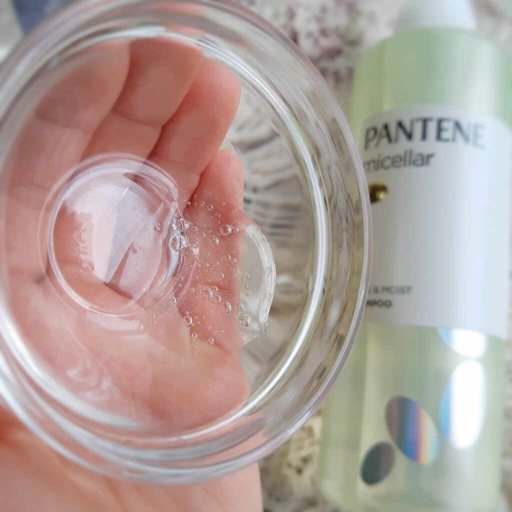 PRO-V ミセラー ピュア&モイスト ノンシリコンシャンプー/トリートメント/パンテーン/市販シャンプーを使ったクチコミ(2枚目)