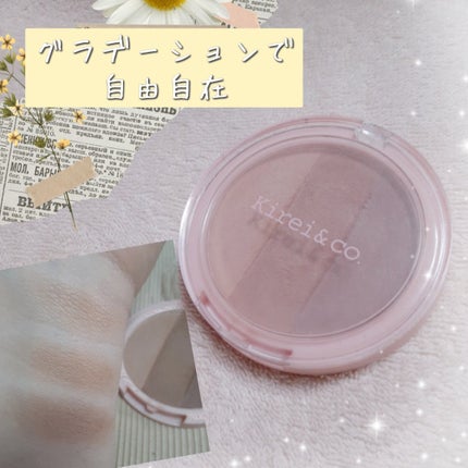 3カラーシェーディングパレット/Kirei&co./シェーディングを使ったクチコミ(1枚目)