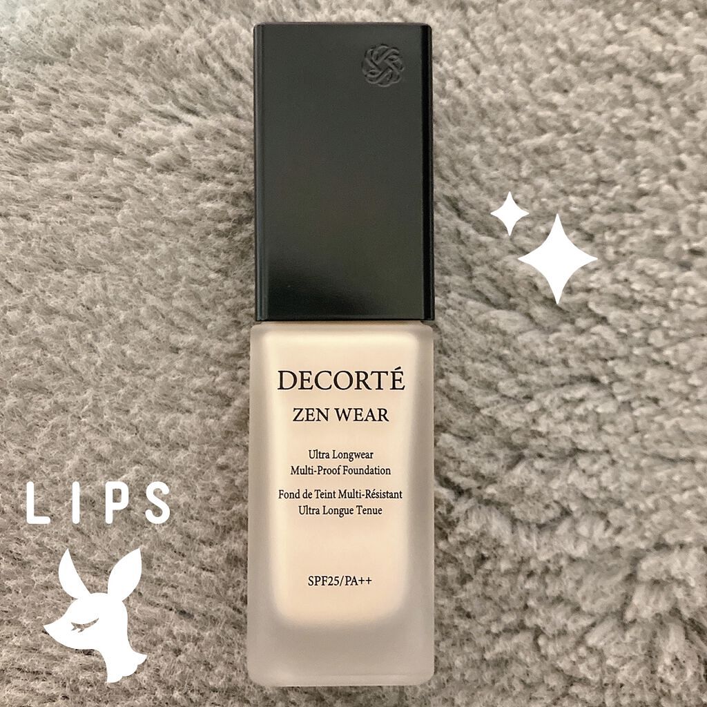 ゼン ウェア フルイド/DECORTÉ/リキッドファンデーションを使ったクチコミ（1枚目）