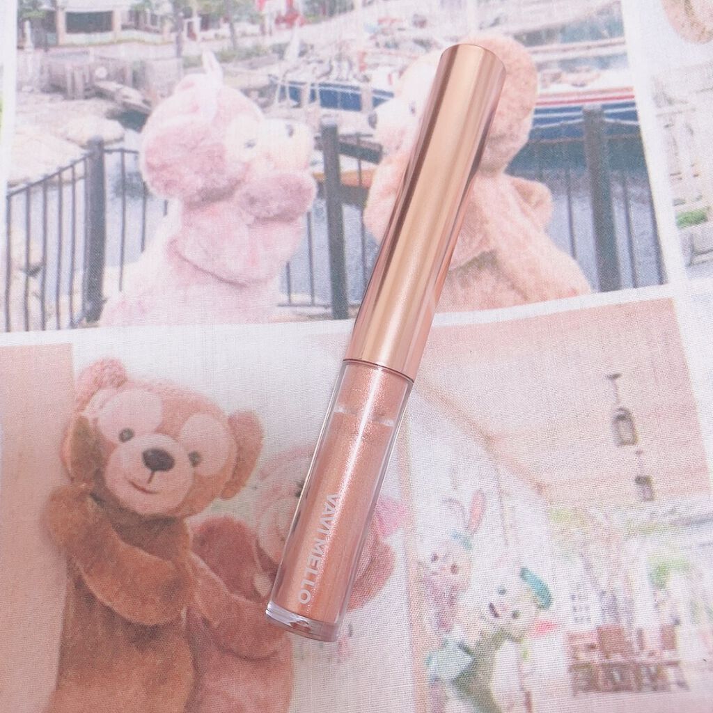 トゥインクルグリッター 01 サンセットスター（シマータイプ） /VAVI MELLO/グリッターを使ったクチコミ（1枚目）