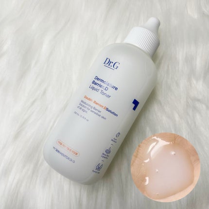 ザモイスチャーバリアDリキッドトナー/Dr.G/化粧水を使ったクチコミ(1枚目)