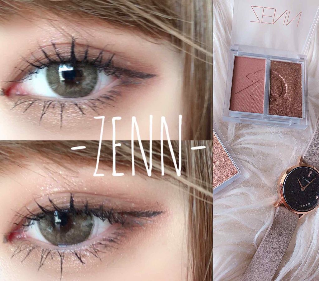シングル アイシャドウ/ZENN.th/単色アイシャドウを使ったクチコミ（1枚目）