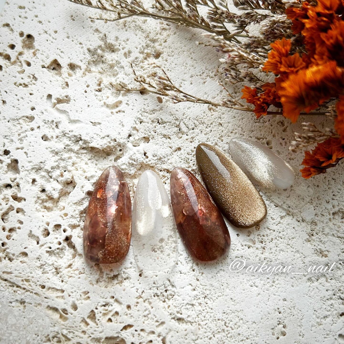 Amber Shine/ネイルスタイル/ジェルネイルを使ったクチコミ(2枚目)