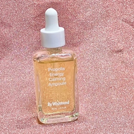 プロポリスエナジーカーミングアンプル/By Wishtrend/美容液を使ったクチコミ(4枚目)