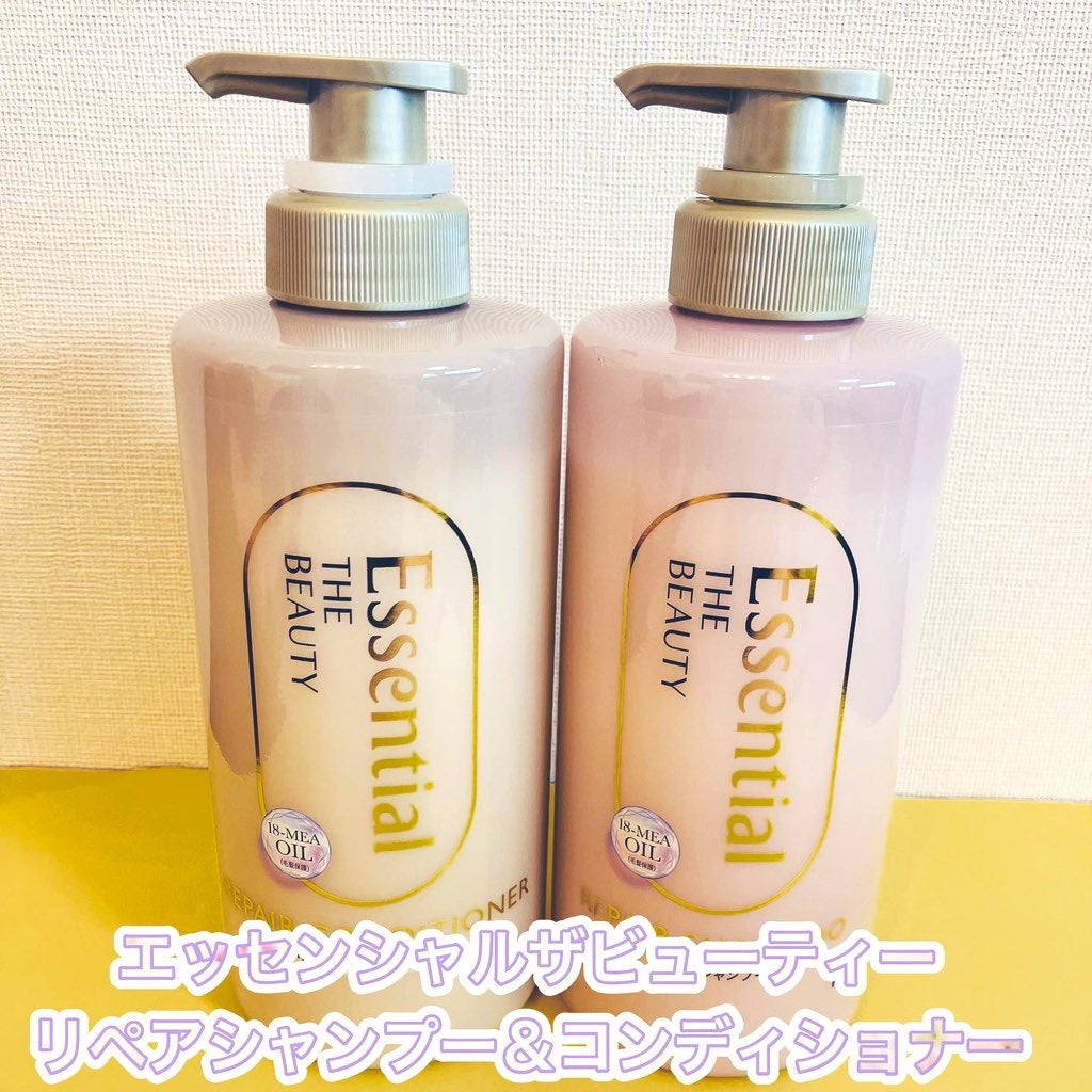 ザビューティ リペアシャンプー・コンディショナー/エッセンシャル/市販シャンプーを使ったクチコミ(1枚目)