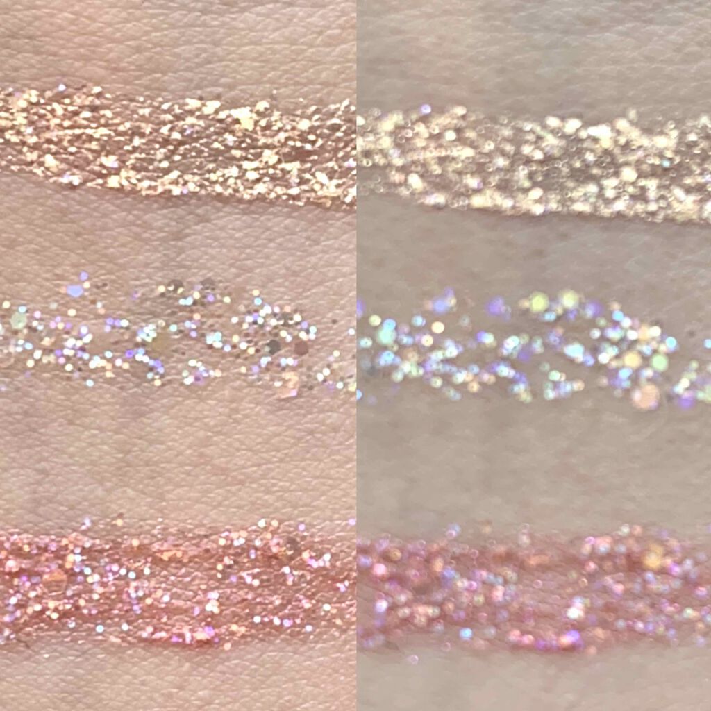 グリッターライナー/b idol/グリッターを使ったクチコミ（3枚目）