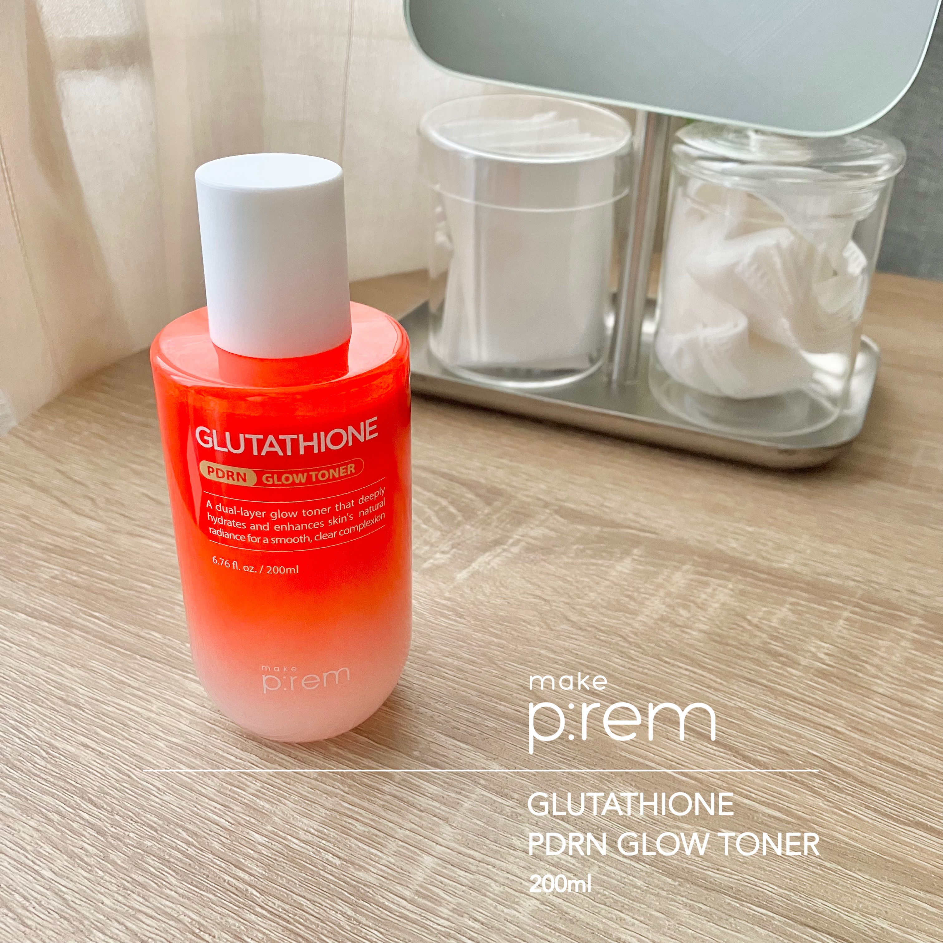 グルタチオンPDRNグロートナー /make prem/化粧水を使ったクチコミ（1枚目）