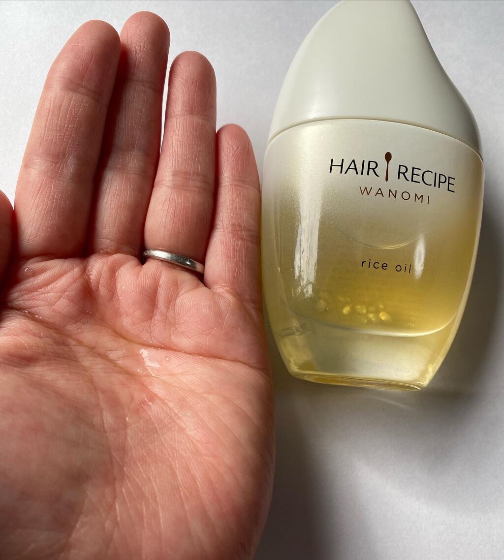 さらとろライスオイル(洗い流さないトリートメント)/WANOMI/ヘアオイルを使ったクチコミ(3枚目)