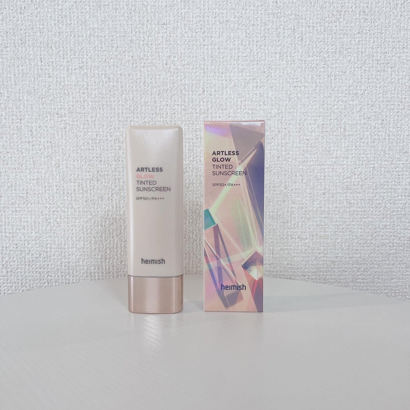 アートレスグロウティンティード日焼け止め/heimish/日焼け止めクリームを使ったクチコミ(3枚目)