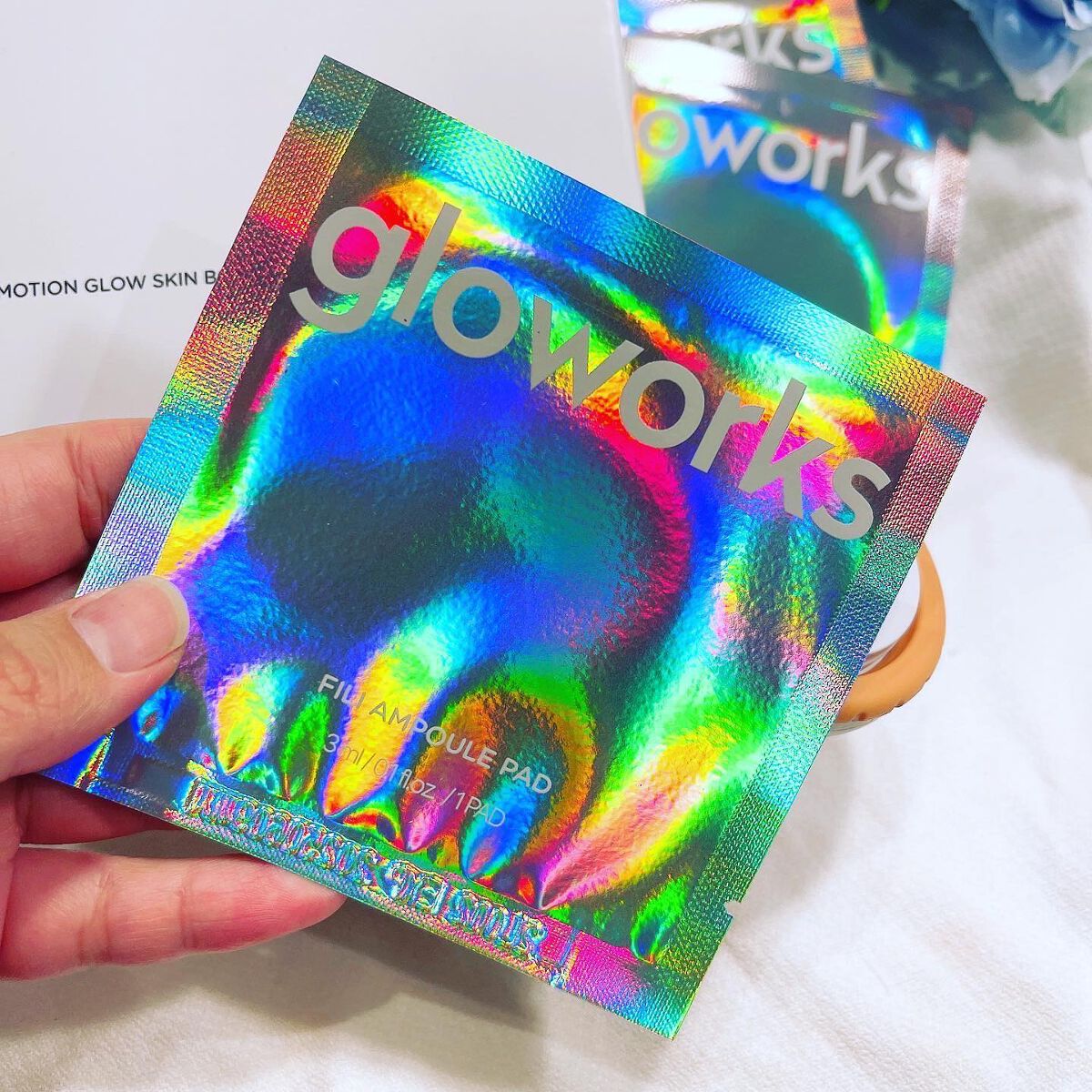 4Dモーションスキンブースター/gloworks/美顔器・マッサージを使ったクチコミ(4枚目)