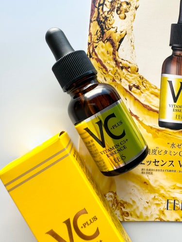 EBiS化粧品 Cエッセンス VC5+PLUS のクチコミ「˗ˏˋ水ゼロ🍋99%以上美容成分ˎˊ˗
全成分に水を含まず乳酸桿菌/
加水分解コラーゲン発酵液.....」（2枚目）