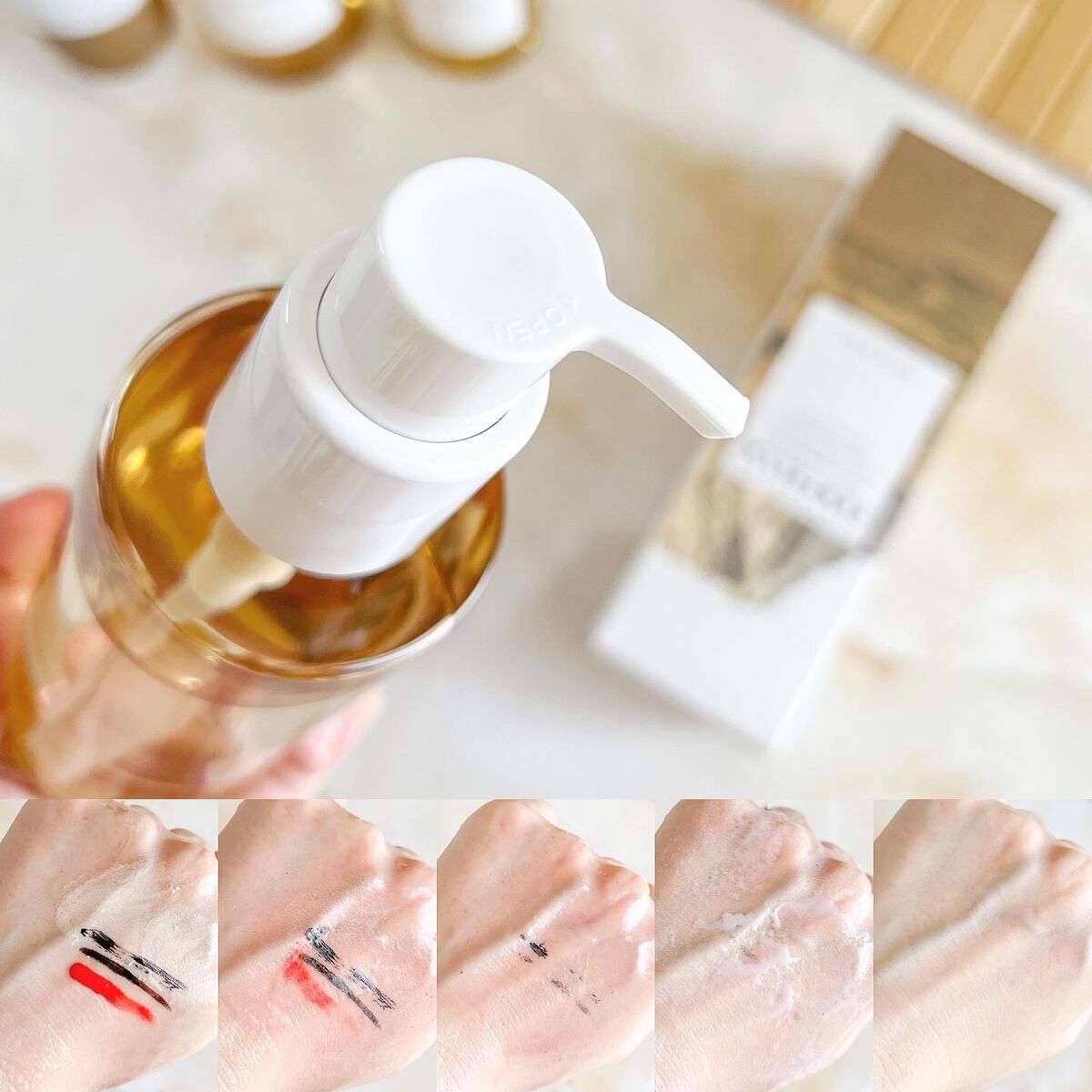 センテラ ライトクレンジングオイル/SKIN1004/オイルクレンジングを使ったクチコミ(2枚目)