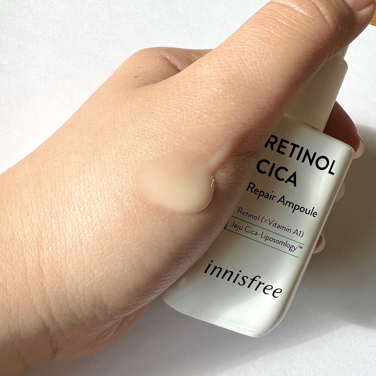 レチノール　シカ　リペア　セラム/innisfree/美容液を使ったクチコミ（2枚目）