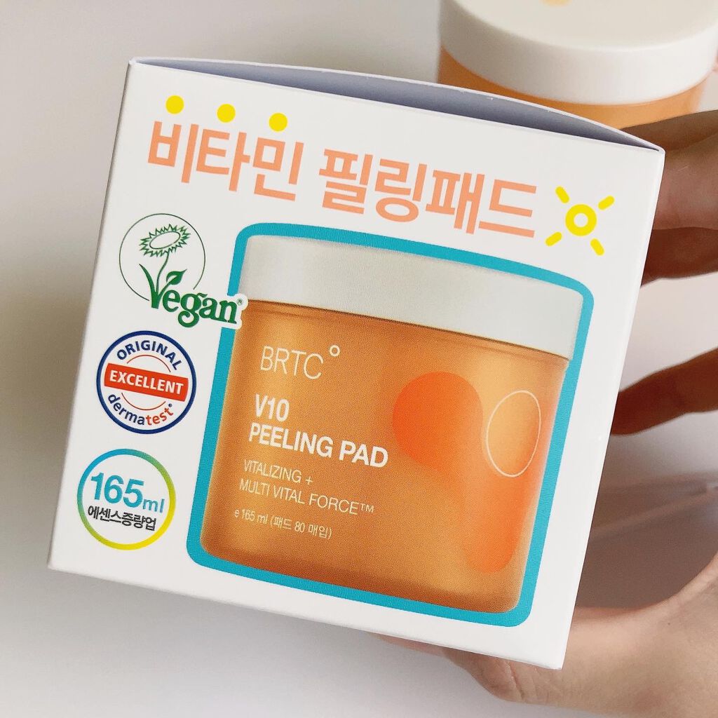 V10ピーリングパッド/BRTC/トナーパッドを使ったクチコミ（2枚目）