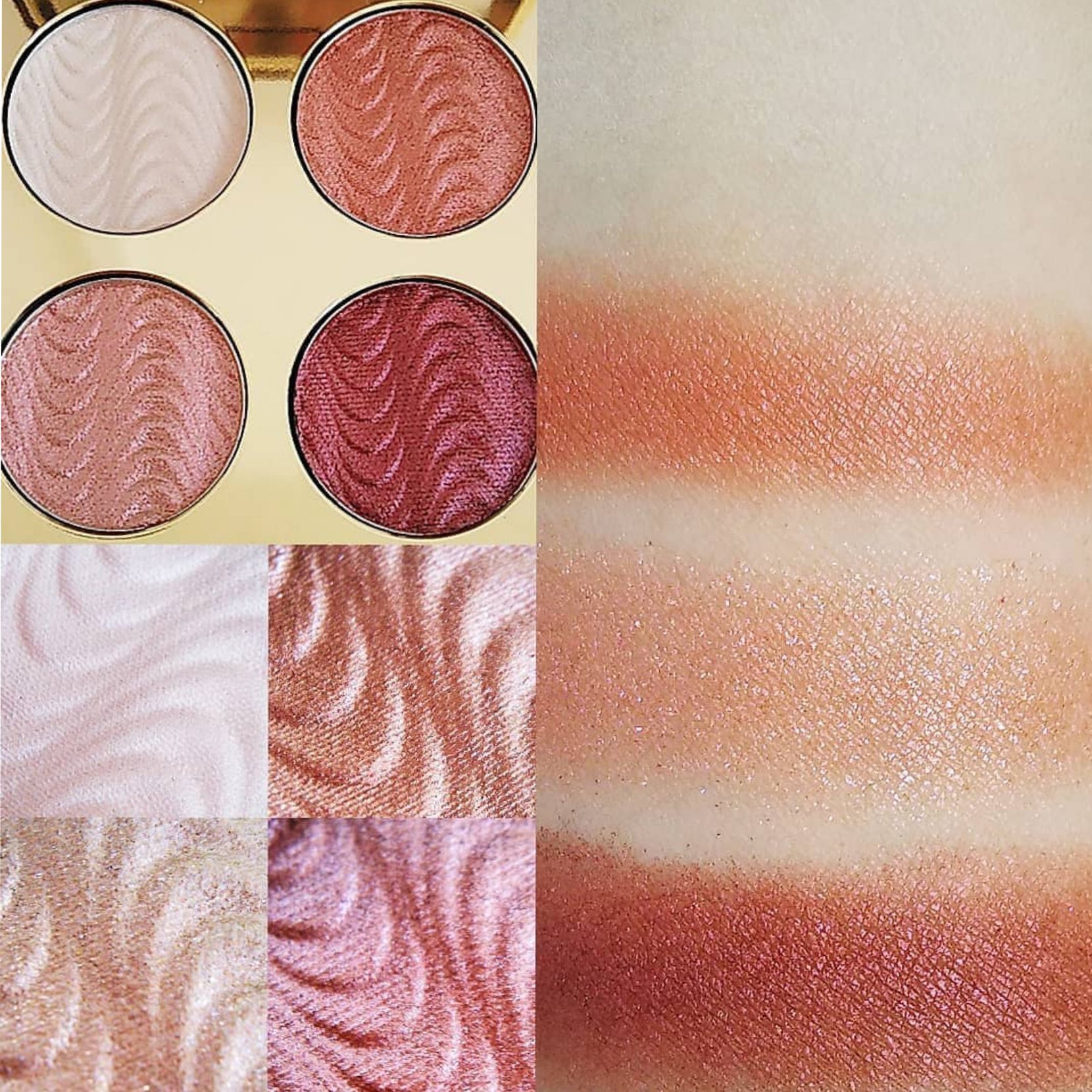 Diamonds & Pearls Eyeshadow Palette/REVOLUTION PRO/アイシャドウパレットを使ったクチコミ（2枚目）