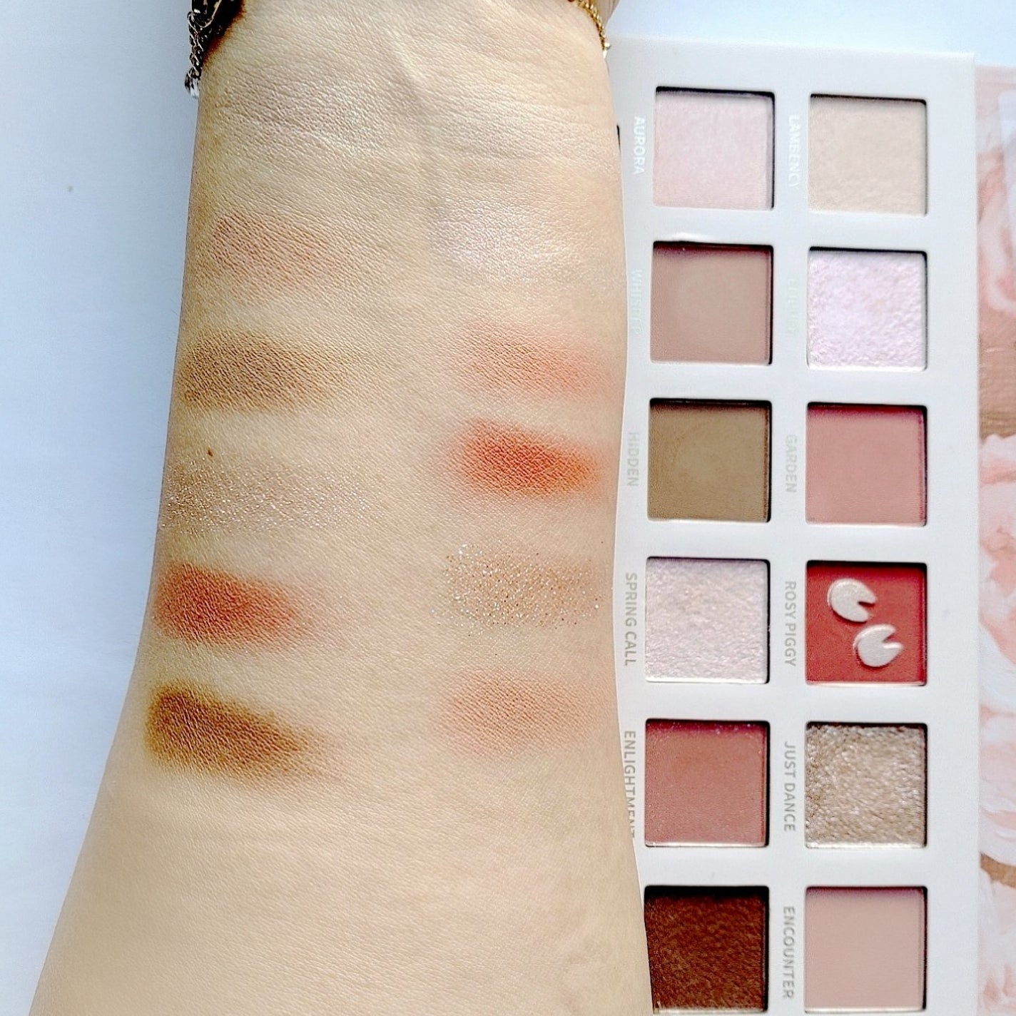 エクスプローラ12色 動物アイシャドウパレット/PERFECT DIARY/アイシャドウパレットを使ったクチコミ(7枚目)