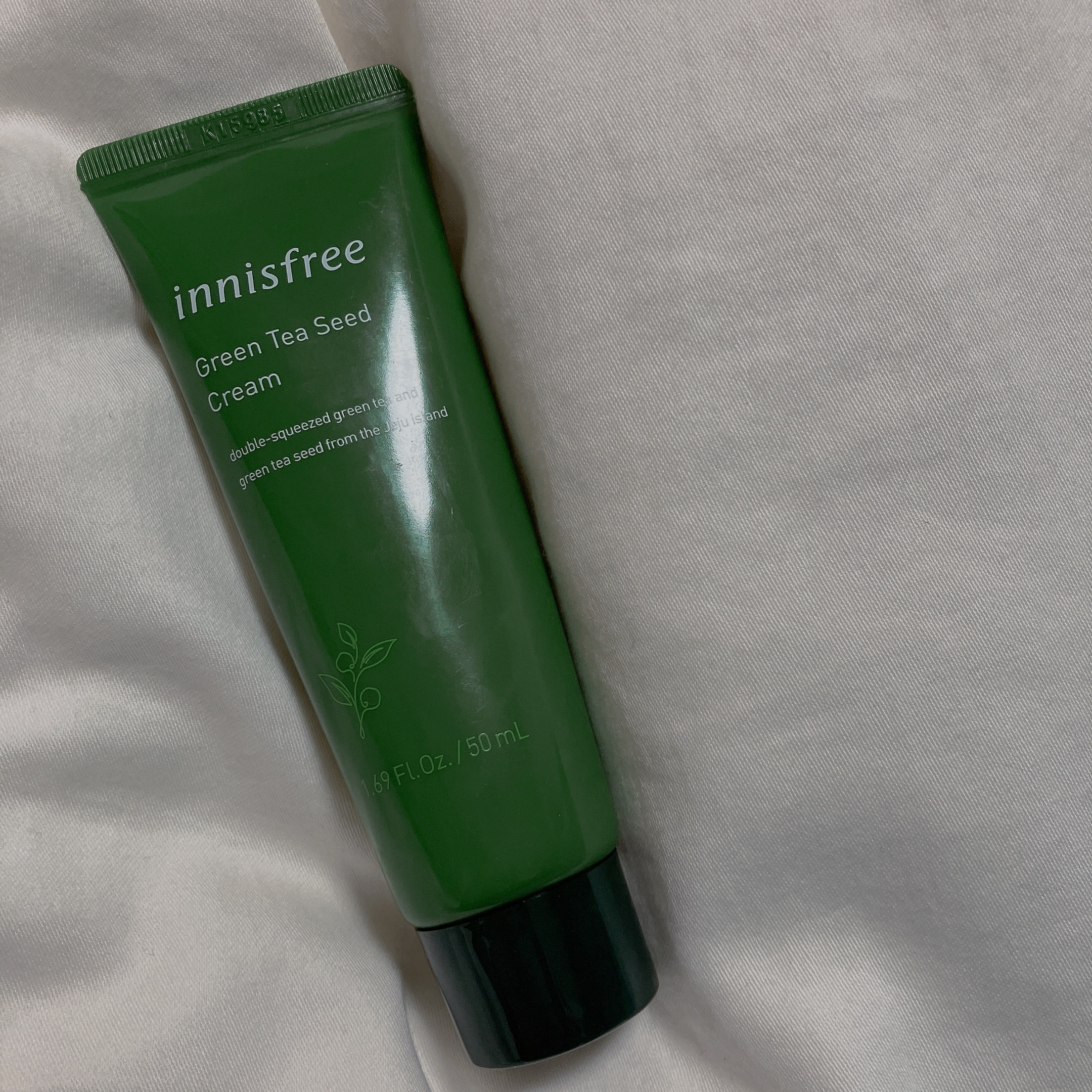 グリーンティーシード クリーム 50ml/innisfree/フェイスクリームを使ったクチコミ（1枚目）