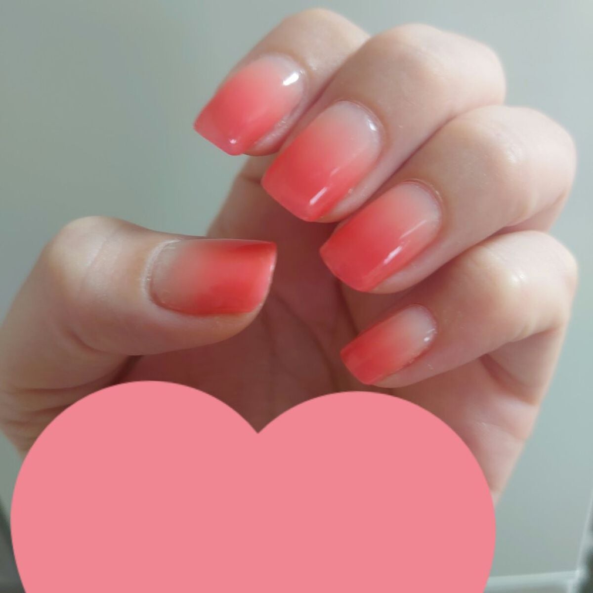 セミキュアジェルネイル(ハンド)/ohora/ネイルシールを使ったクチコミ(1枚目)