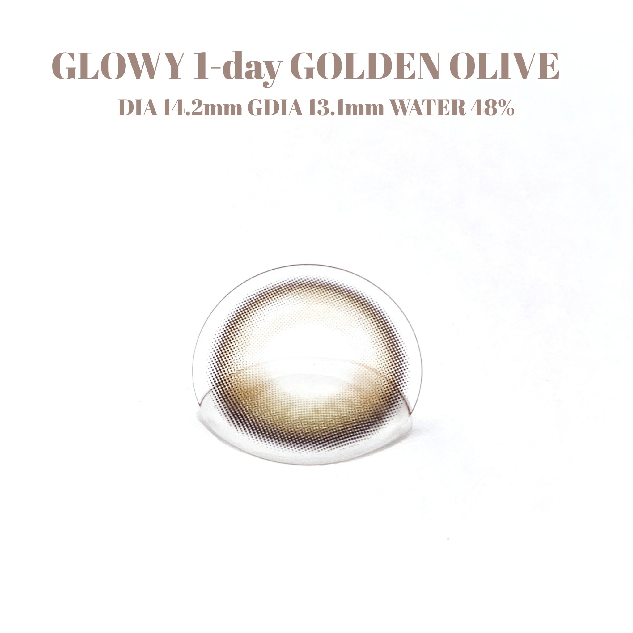 Glowy 1day/OLENS/ワンデー（１DAY）カラコンを使ったクチコミ（2枚目）