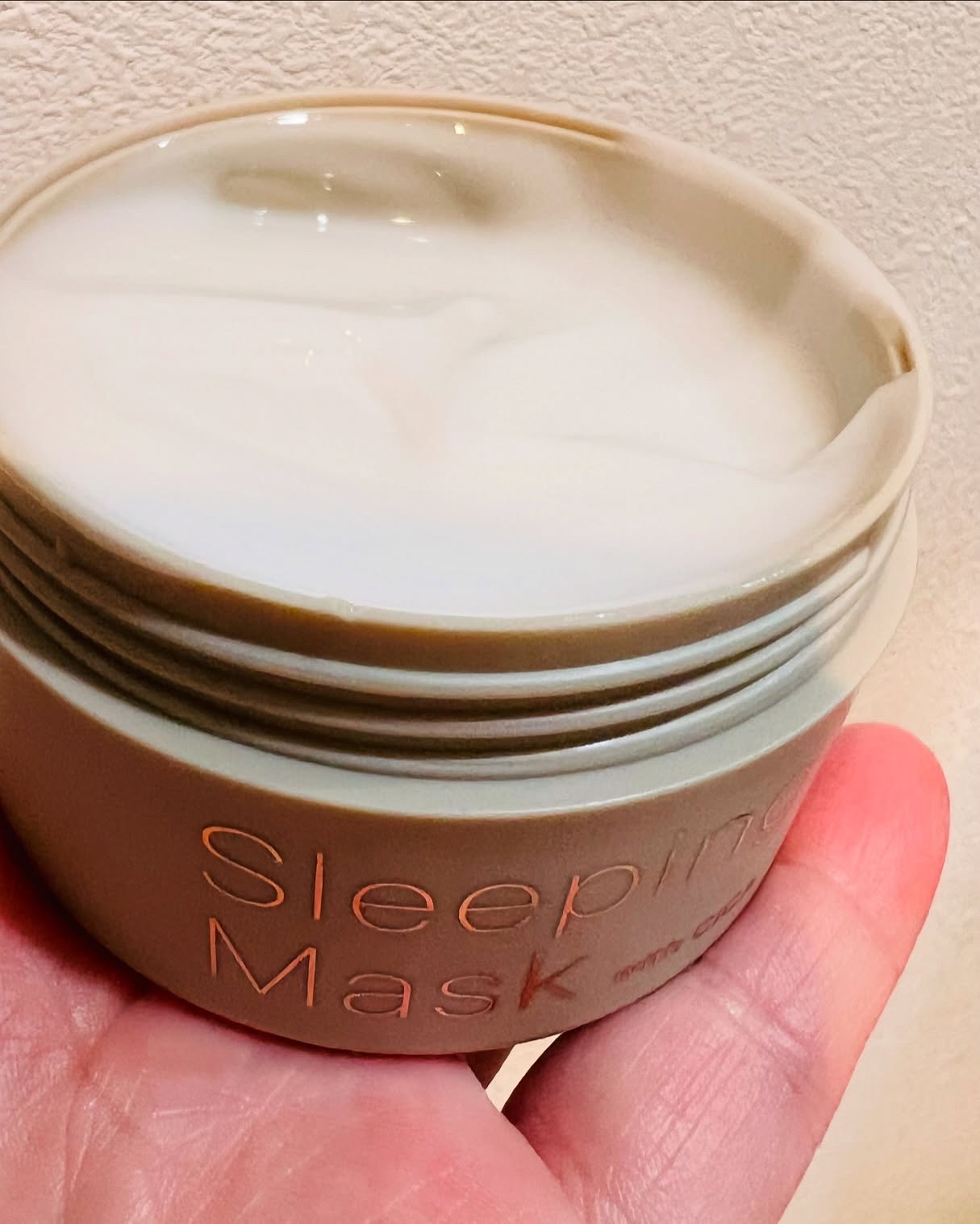 スリーピングマスク with CICA/b.glen/フェイスクリームを使ったクチコミ（3枚目）