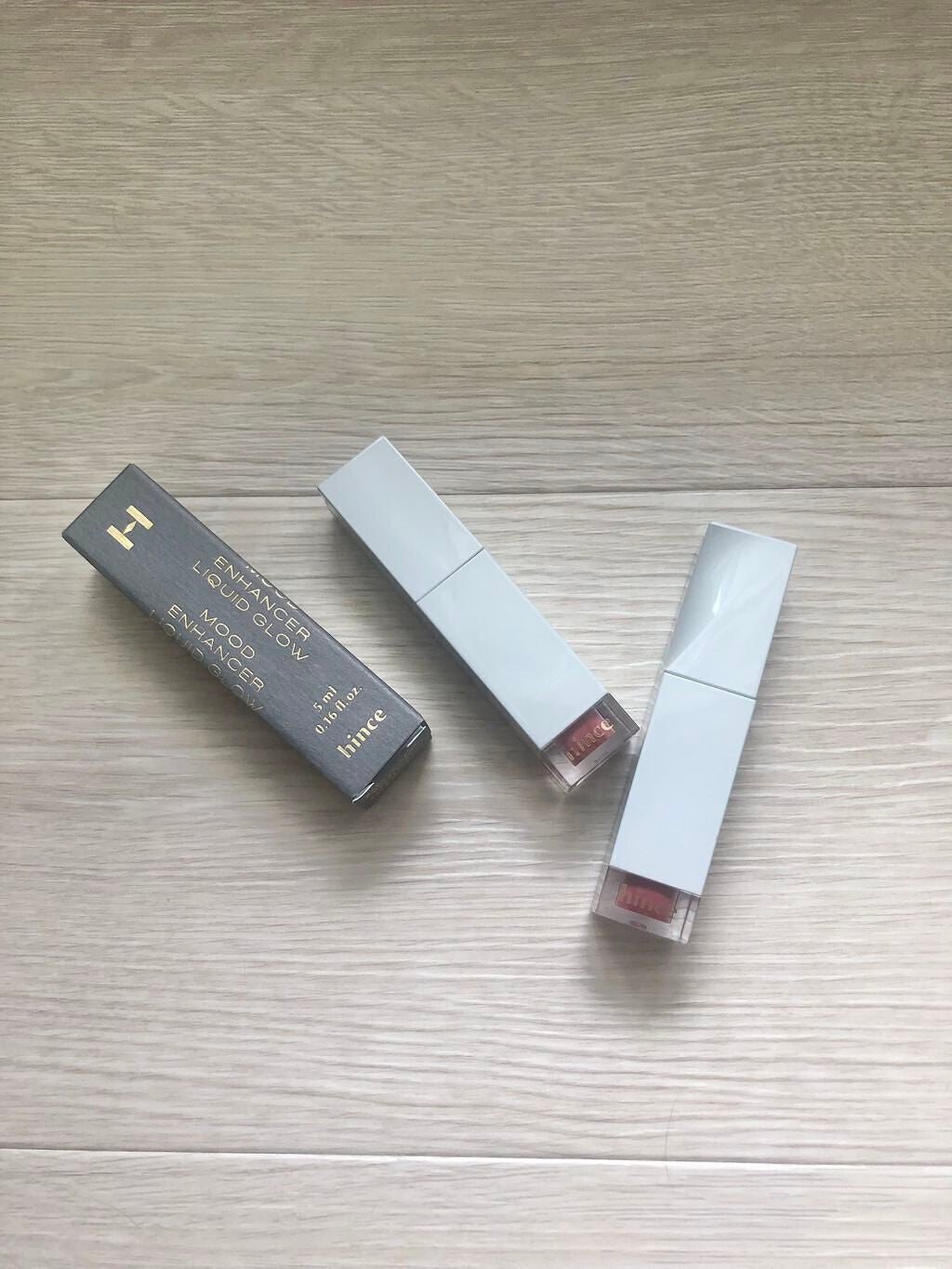 ムードインハンサーリキッドグロウ/hince/口紅を使ったクチコミ(3枚目)