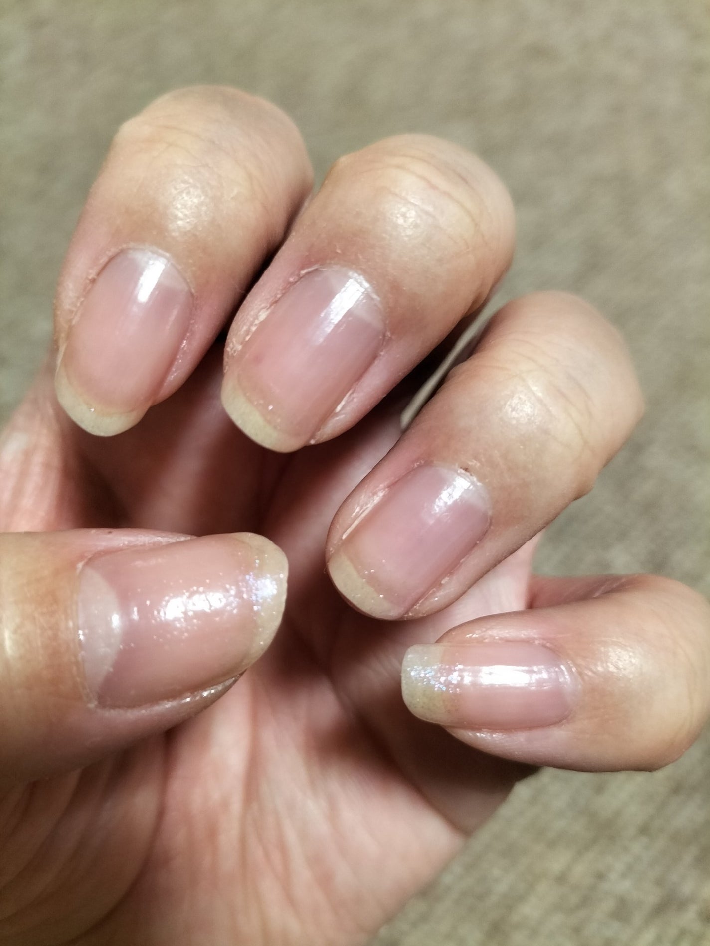 ネイルファンデーション/パラドゥ/マニキュアを使ったクチコミ(2枚目)