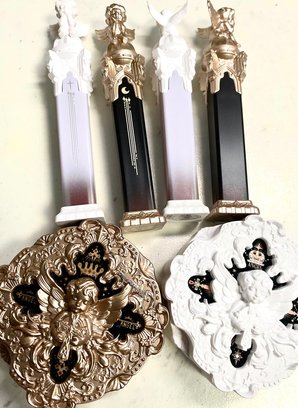 リトルエンジェルフェザーマットリップ/FlowerKnows/口紅を使ったクチコミ(2枚目)