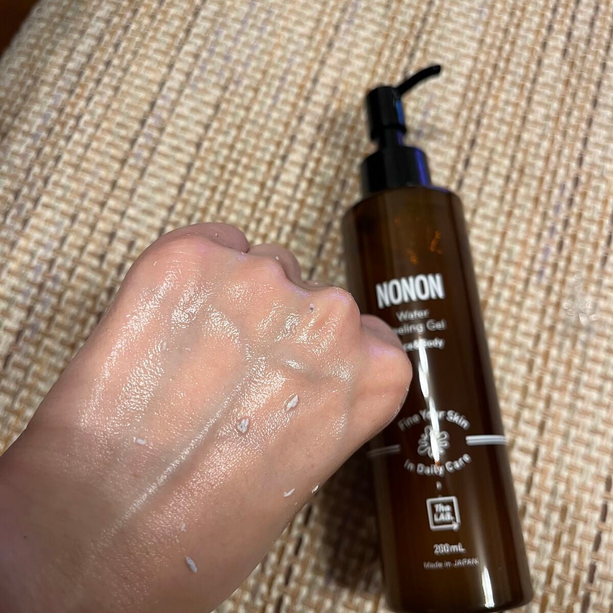 全身角質クリアゲル/NONON(ノンノン)/ピーリングを使ったクチコミ(3枚目)