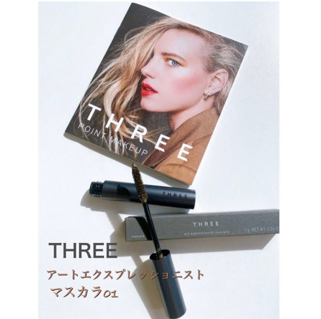ずぴ on LIPS 「お気に入りのマスカラ😌THREEアートエクスプレッショニストマ..」(1枚目)