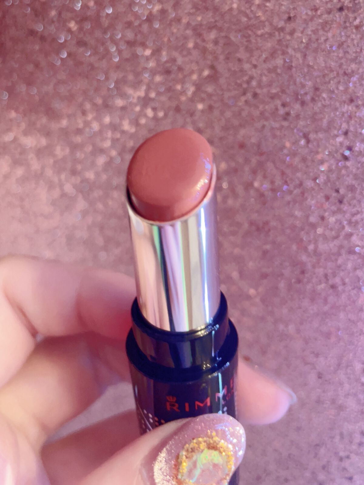 ラスティングフィニッシュ クリーミィ リップ 017 ショコラブラウン/リンメル ロンドン/口紅を使ったクチコミ（2枚目）