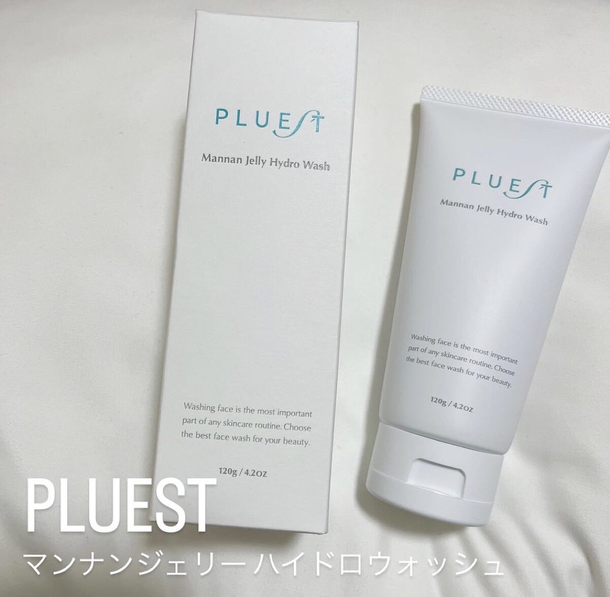 マンナンジェリーハイドロウォッシュ/PLUEST/洗顔料を使ったクチコミ（1枚目）