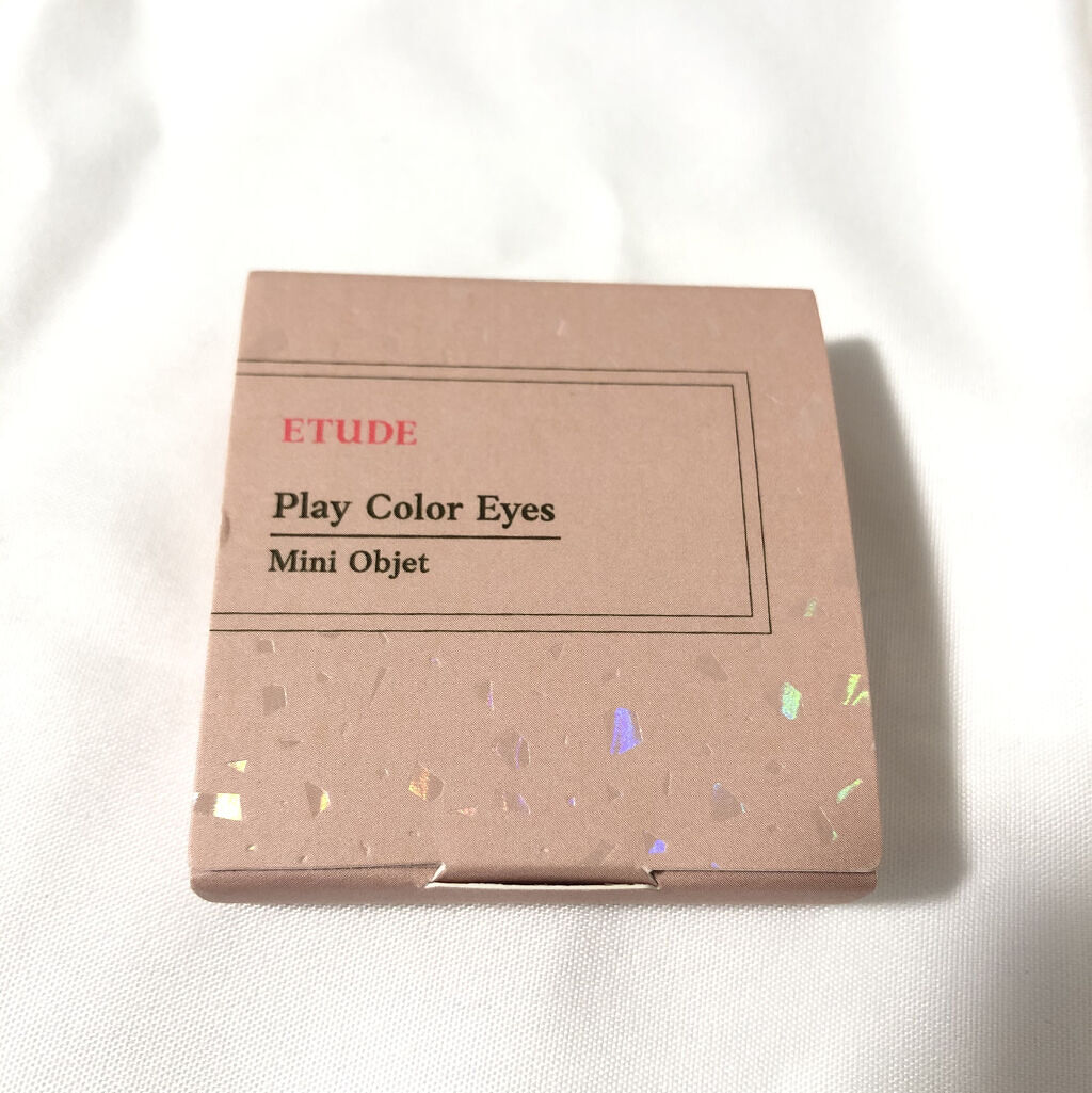 プレイカラーアイズ ミニオブジェ/ETUDE/アイシャドウパレットを使ったクチコミ（2枚目）