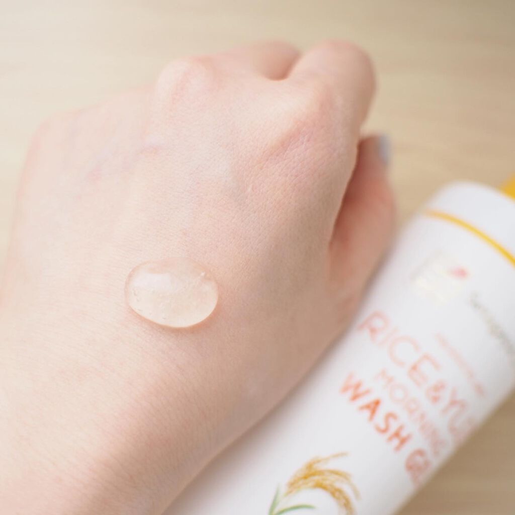 ライス＆ゆずモーニングウォッシュジェル/世田谷コスメ/その他洗顔料を使ったクチコミ（2枚目）