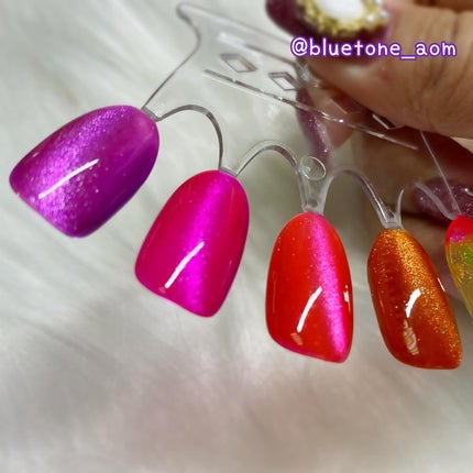 ビー玉マグネットジェル/ネイル工房/ジェルネイルを使ったクチコミ(4枚目)