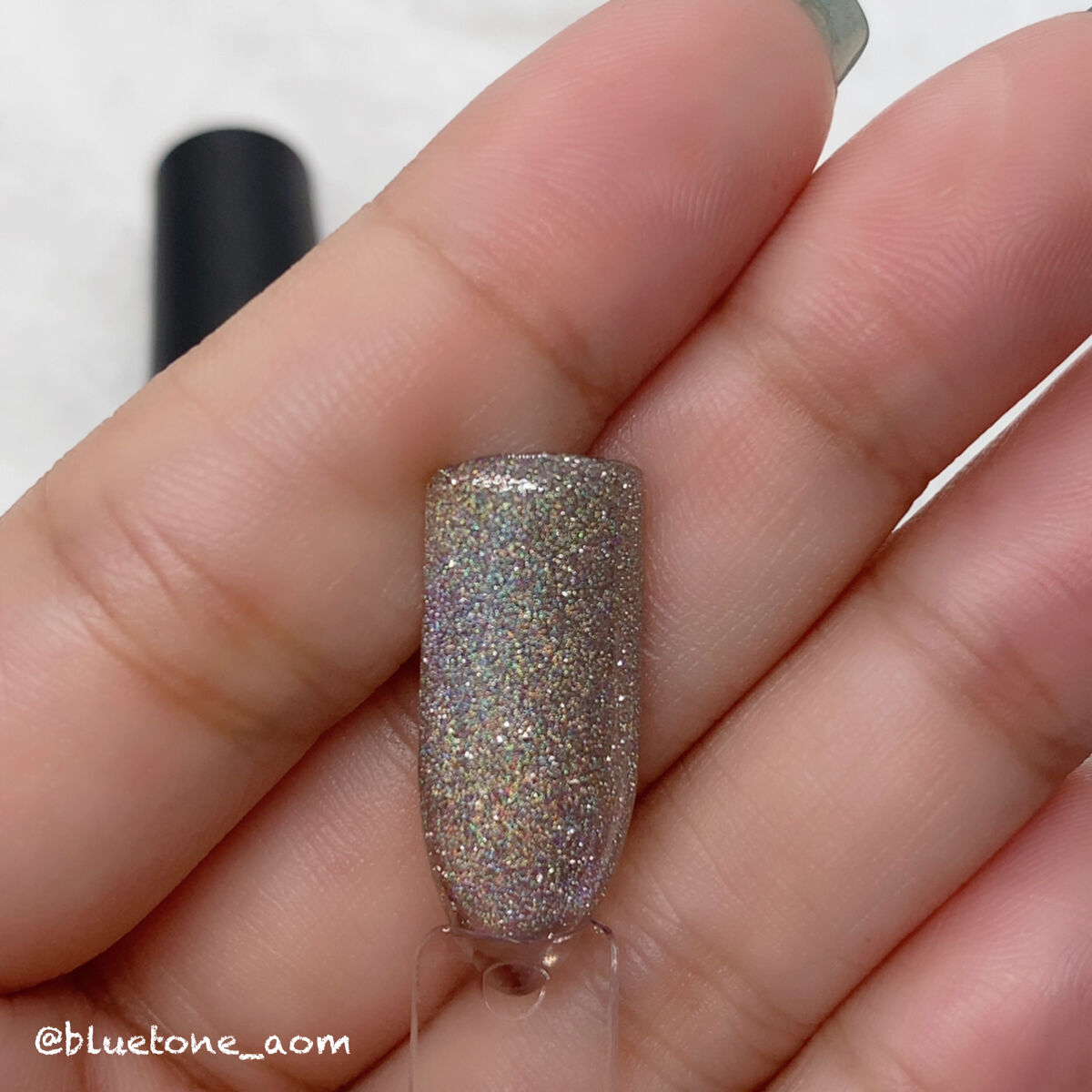 プレミアムフラッシュマグネットジェル/ネイル工房/ジェルネイルを使ったクチコミ（3枚目）