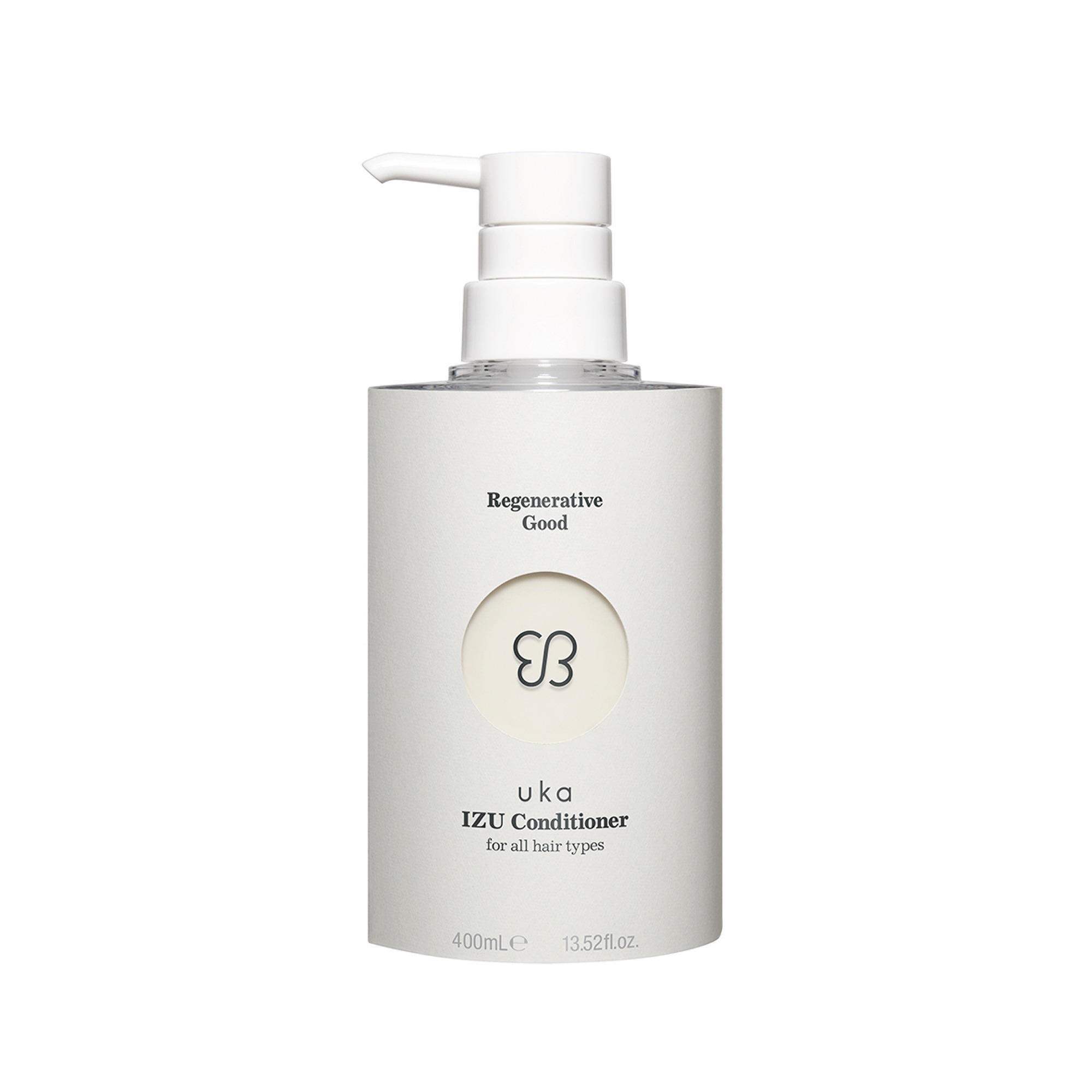 uka IZU Shampoo／Conditioner for all hair types コンディショナー ポンプ付き（400ml）