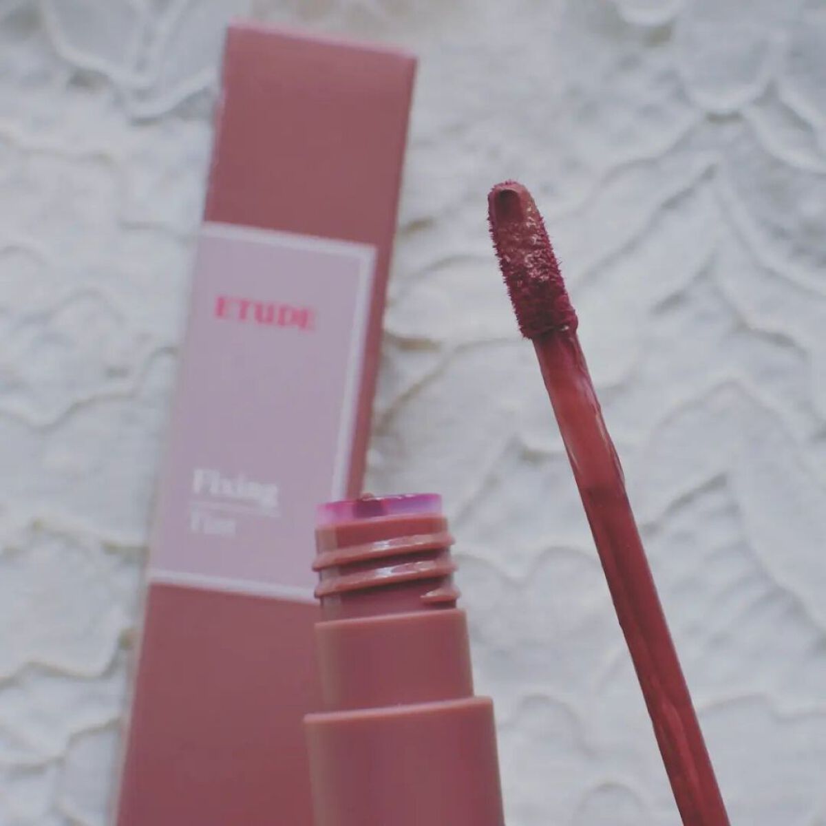 フィクシングティント/ETUDE/リップティントを使ったクチコミ（2枚目）