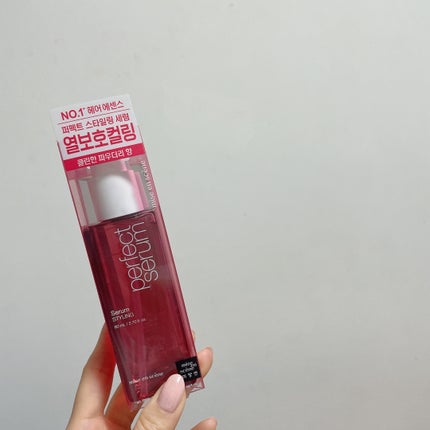 パーフェクトセラム スタイリングセラム/miseenscene/アウトバストリートメントを使ったクチコミ(1枚目)