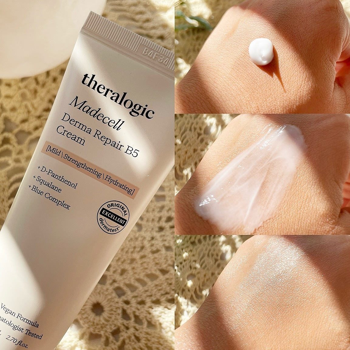 マデセルダーマ リペア B5 クリーム/theralogic/フェイスクリームを使ったクチコミ（3枚目）