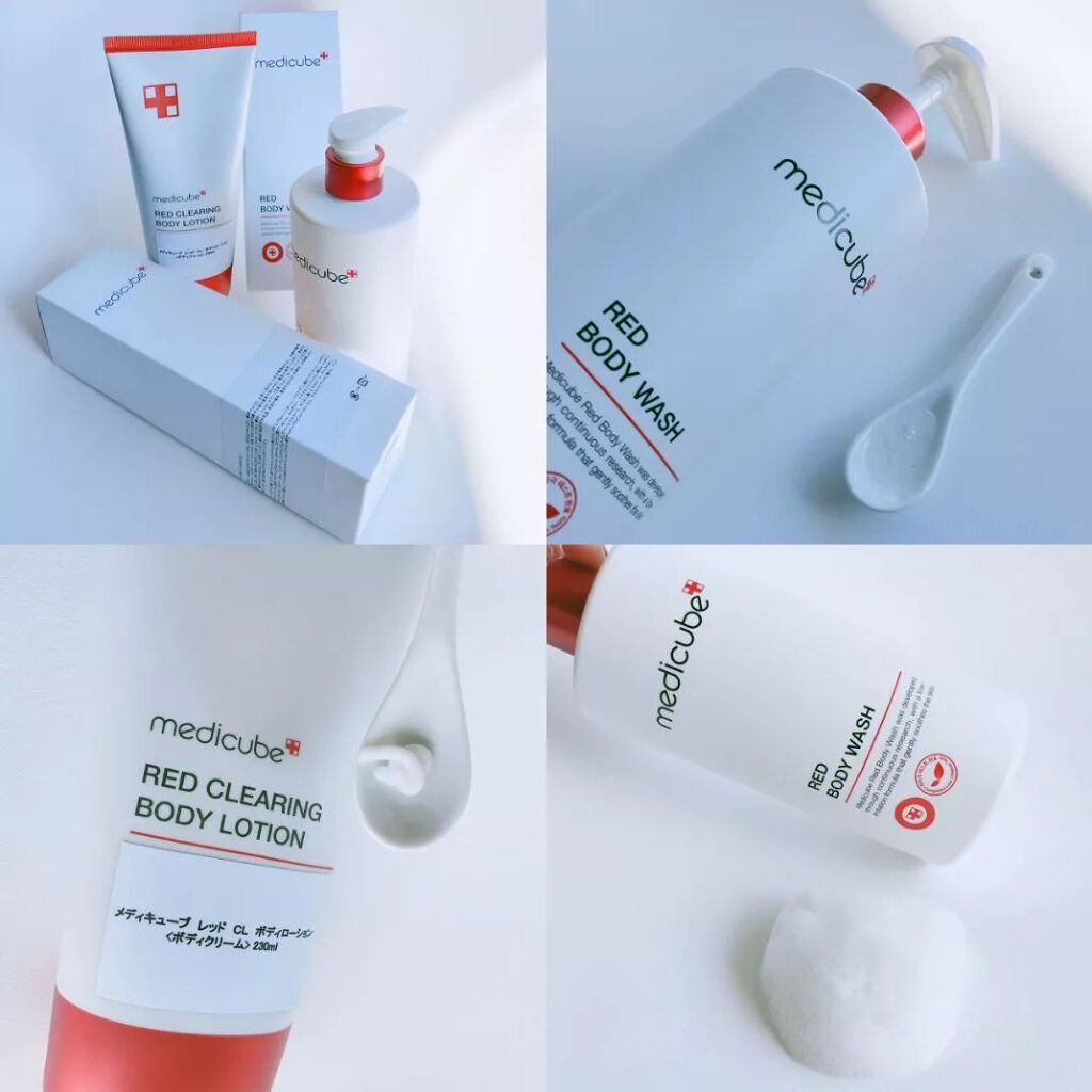 レッドボディーウォッシュ/MEDICUBE/ボディソープを使ったクチコミ（3枚目）
